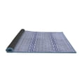 thumbnail image 2 of Ahgly Company Indoor Square Abstract Blue Modern Area Rugs, 8' Square, 2 of 4
