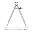 thumbnail image 3 of Spring Joint Caliper 10 inch/250mm Steel Spring Inside Caliper for Wood Turning Lathe Work, 3 of 5