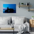 thumbnail image 5 of Lake Blue Purple Landscape Photograph 40 in x 30 in Photography Canvas Art Print, by Stupell Home Décor, 5 of 5