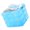 Blue, variant on Moneimen Clear PP Storage Container With 3 Removable Layers And 18 Compartments For Quick Item Identification And Organization