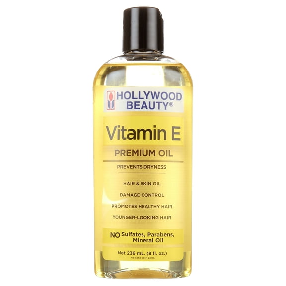 Hollywood Beauty Vitamin E Oil, 8 oz