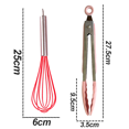 thumbnail image 2 of Utensilios de cocina de silicona de 2 piezas, sistema de utensilios de cocina de silicona fácil de limpiar, para utensilios de cocina antiadherentes, 2 of 5