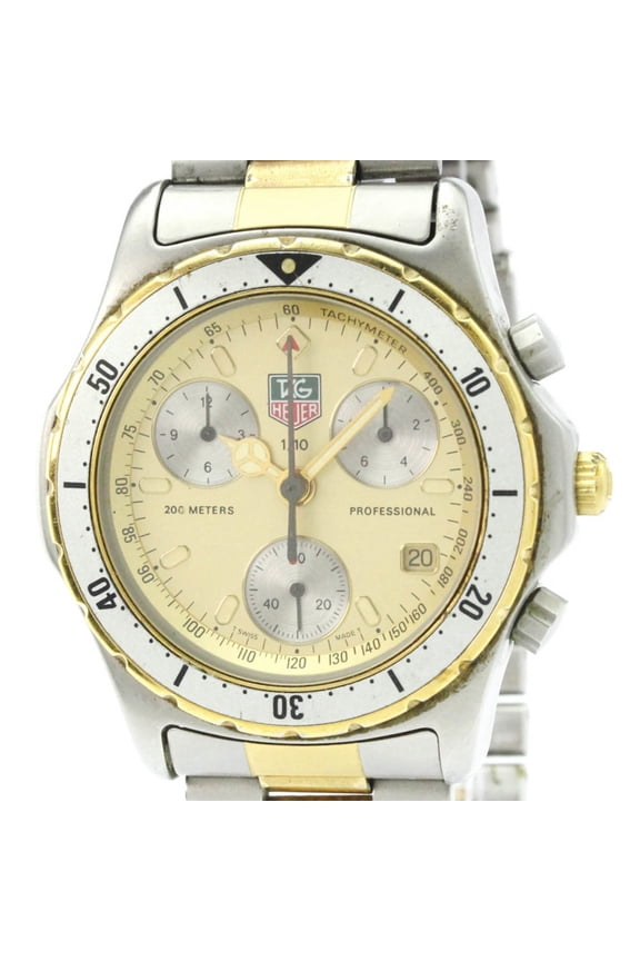 Pre-Owned TAG HEUER Professional 200M Gold Plated Stainless Steel Quartz 575.406