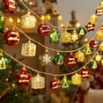 thumbnail image 4 of Kmdttou Solar Lights Outdoor Christmas Decorations LED Christmas Gift Box Lights String Decorations Shop Window Hanging Decorations Christmas Tree Decorations Creativeness Gifts, 4 of 6