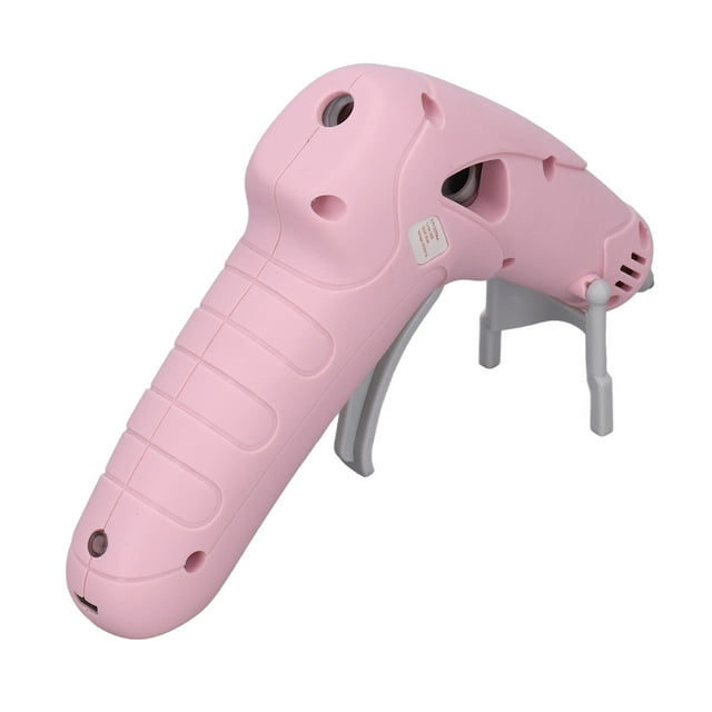Pistola de pegamento eléctrica, pistola de pegamento inalámbrica, mini pistola de pegamento caliente recargable, pistola de pegamento de integración perfecta