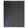 thumbnail image 5 of Rugsotic Carpets Eco-Friendly Woven Hand Woven Kilim Flat Weave Charcoal Solid Area Rug, 3'x5' Rectangle, Antimicrobial, 5 of 8