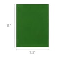 thumbnail image 4 of Hygloss Products Self Adhesive Velour Paper - Green, 8-1/2 x 11 Inches - 5 Pack, 4 of 5