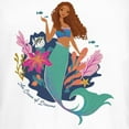 thumbnail image 2 of Junior's The Little Mermaid Ariel An Ocean of Dreams Graphic Tee White Small, 2 of 3