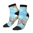 thumbnail image 2 of Bingfone Sea And Fish Design Patterned Men'S Women'S Casual Cotton Socks, 2 of 9