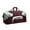 Maroon/Grey, variant on BG99 Port & Company Mens Gym Bag Colorblock Sport Duffel