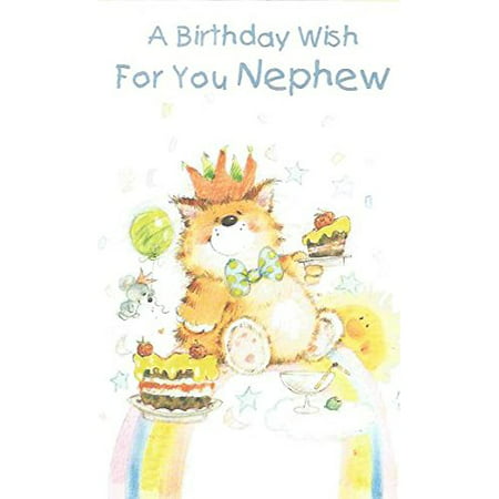 A Birthday Wish For You Nephew (B8), Cover: A Birthday Wish For You Nephew By Magic Moments Ship from