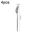 thumbnail image 2 of 4pcs stainless steel creative western tablewareblack fork, 2 of 5