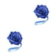 thumbnail image 1 of Yuarrent ABS cortina Tieback lindo elegante forma de flor reemplazo decorativo hogar dormitorio sala de estar hebilla sujetador azul Azul 2Conjunto, 1 of 6