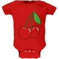 thumbnail image 1 of Halloween Fruit Cherry Costume Soft Baby One Piece Red 3 Month, 1 of 2
