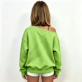 thumbnail image 5 of BOOMNY Child Girls Sweatshirts Oversized One Shoulder Sweatshirt for Kids Fashion Fall Winter Pullover Tops, 5 of 5