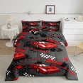 thumbnail image 2 of Castle Fairy Racing Car Twin Comforter Sets for Female Men,Speed Race Car Bedding Set, 2 of 7