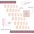 thumbnail image 4 of Glamnetic Goal Digger Press On Nails, brillante y semitransparente, 4 of 6