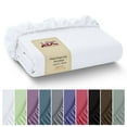thumbnail image 5 of Lux Decor Collection Twin XL Fitted Sheet, 16" Deep Pocket Fitted Sheet Sold Separately - White, 5 of 10