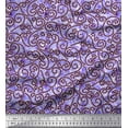 thumbnail image 1 of Soimoi Poly Georgette Fabric Swirl Abstract Print Fabric by The Yard 42 Inch Wide, 1 of 3