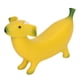 thumbnail image 4 of Escultura de perro Banana ANGGREK Textura Brillante Ligera Decoración Divertida Para jardín, 4 of 8