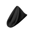 thumbnail image 3 of LA Linen 10-Pack Cloth Napkins, Washable Reusable Polyester Poplin Table Napkins, 18 by 18-Inch, Black, 3 of 3