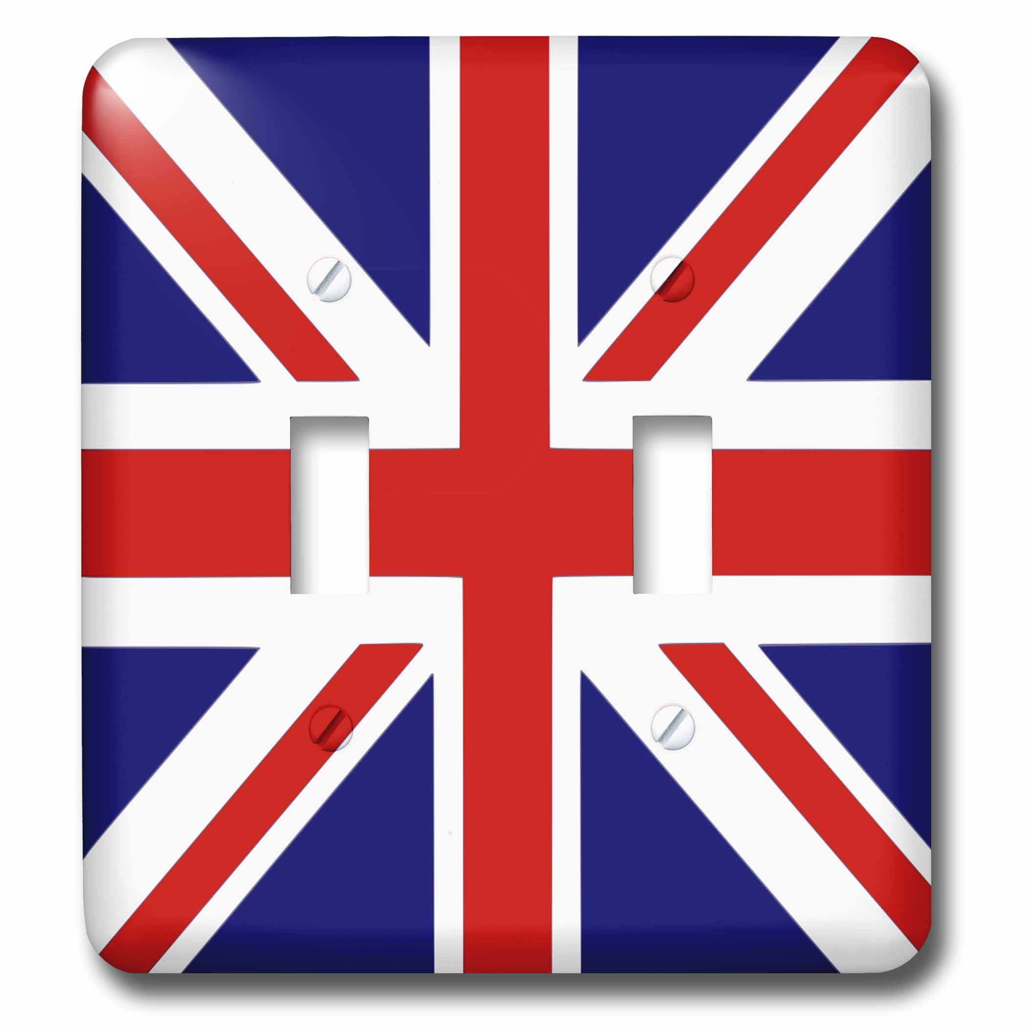 3drose British Flag Red White Blue Union Jack Great Britain