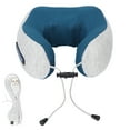 thumbnail image 2 of Electric Neck Massager, U Shaped Memory Foam Kneading Vibration Pillow with Heat, Scientific Decompression, Full Support and Silent, 2 Way Massage, Multi Speed  Vibration, Hot, 2 of 7