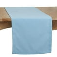 thumbnail image 1 of Saro Lifestyle Chemin de Table en Polyester 16 x 90 Po, Aqua, Oblong, 1 of 1