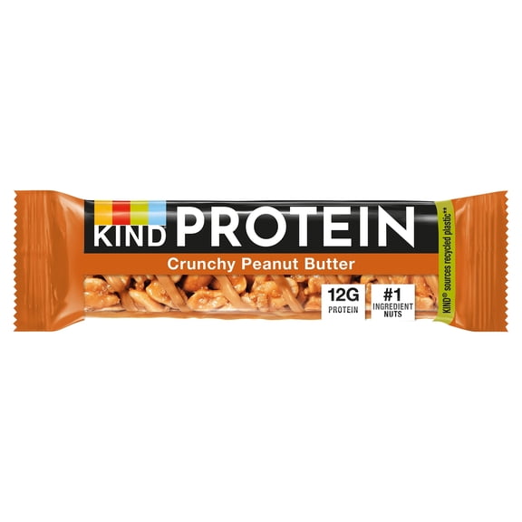 KIND Protein Crunchy Peanut Butter Snack bar 50G, Imported from Britain