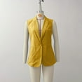 thumbnail image 4 of RXMEKW Blazer Sans Manches à Capuche pour Femmes Polyester Cardigan Décontracté pour Usage Quotidien Longueur Régulière Noir, 4 of 4