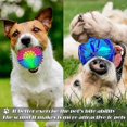 thumbnail image 4 of 3pcs Multicolor Elastic Glitter Ball Led Lighting Interactive Dog, 4 of 4