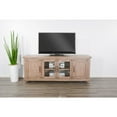 thumbnail image 5 of Sunny Designs Vivian 74" Modern Mahogany Media Console - Desert Rock/Light Brown, 5 of 5