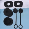 thumbnail image 4 of BLEEUS 6pcs Water Cup Anti-spill Stopper Silicone Anti-leakage Stopper Camping hiking essentials (Black), 4 of 6