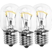 3-Pack E17 Microwave Light Bulbs 40W 125V, 8206232A Replacement for Whirlpool, GE, Maytag, Amana – Bright White Light for Over-the-Range Microwaves & Lava Lamps
