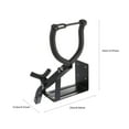 thumbnail image 2 of Minkissy Support de Musique Saxophone Ergonomique Noir pour Solutions de Rangement, 2 of 8