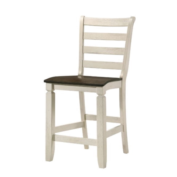 Ergode Counter Height Chair Oak & Antique White Finish