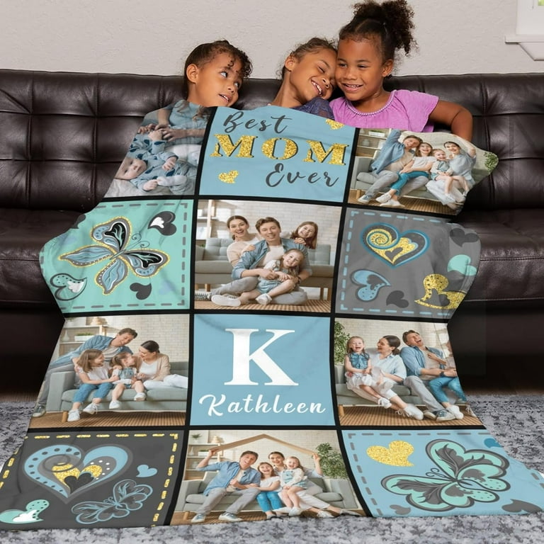 Custom blankets for mother's day sale