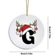 thumbnail image 3 of Adornos navideños, adornos navideños, regalos navideños, adorno con nombre y letra, adorno con inicial familiar, adorno personalizado, adorno navideño con nombre familiar, etiqueta acrílica para regal, 3 of 9