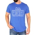 thumbnail image 2 of Funny Pickleball Shirt Playing Pickleball Improves Memory Unisex Gift Tee for Players Heather Blue Shirt Adult Large, 2 of 8