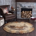 thumbnail image 5 of Tayse Nature Area Rug 6670 Lodge Brown Leaves Acorns 2' x 3' Rectangle, 5 of 10