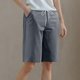 thumbnail image 2 of Pantalones Ligeros de Yoga para Mujeres de Cintura Alta Pantalones Cortos de Color Sólido, Uso Deportivo de Fitness Suave para Tenis Y Baile, 2 of 8