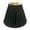 Black, variant on Royal Designs, Inc. Empire Pleated Chandelier Basic Shade CS-841WH, White, 3 x 6 x 5