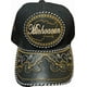 thumbnail image 1 of Gorra de Michoacan Gorro Ajustable Unisex, Estilo Charro, Poliéster/acrílico, Diseño de Piel de Serpiente Bordado en Negro, 1 of 4