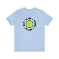 thumbnail image 2 of Tennis Shirt for Women Eat Sleep Tennis Repeat Unisex Bella Canvas Premium, 2 of 12