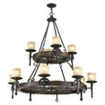 thumbnail image 5 of Livex Lighting Cape May Chandelier in Olde Bronze, 5 of 5