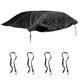 thumbnail image 3 of Car Windscreen Sun Shade UV Blocking Protective Cover Black 28X21cm Block Suns UV Rays 1Set, 3 of 3