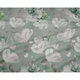 thumbnail image 4 of oneOone Polyester Spandex Dusty Teal Green Fabric Florals Dress Material Fabric Print Fabric By The Yard 56 Inch Wide-7FM, 4 of 4