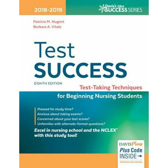Pre-Owned Test Success: Test-Taking Techniques for Beginning Nursing Students (Paperback) 0803669097 9780803669093