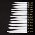 thumbnail image 3 of 120pcs White/Clear/Natural Long Sharp Stiletto Fake Nail Tip False Nail Art Tips (Natural), 3 of 3