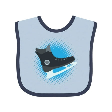 

Inktastic Ice Skating Sports Gift Gift Baby Boy Bib
